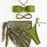 Bathing  Bikini (3pieces)
