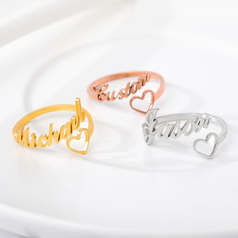 Personalized Name Ring