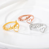 Personalized Name Ring