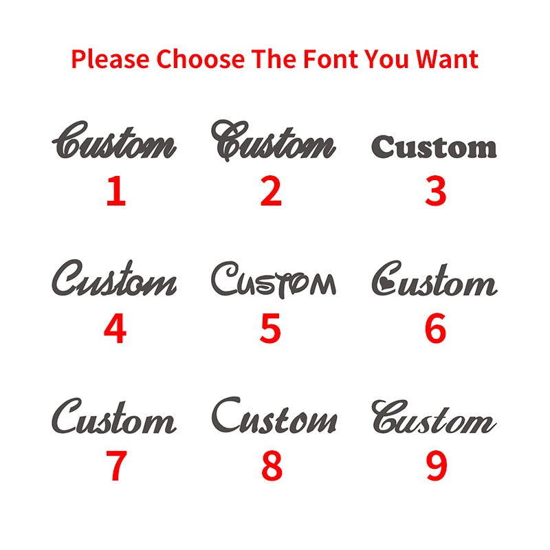 Personalized Name Anklets